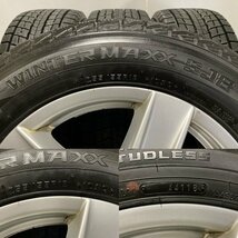 タイヤ走行短め【DUNLOP WINTER MAXX SJ8 255/55R18】スタッドレス【ポルシェ カイエン 純正ホイール 18インチ 8J5HPCD130+53】　(MTG527)_画像10