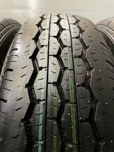 新車外し BS BRIDGESTONE ECOPIA RD613 195/80R15 107/105N LT 15インチ 夏タイヤ 4本 22年製 ハイエース キャラバン等　(MTV130)_画像3