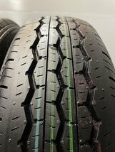 新車外し BS ECOPIA RD613 195/80R15 107/105N LT 15インチ 夏タイヤ 4本 22年製 ハイエース キャラバン等　(JR627)_画像5