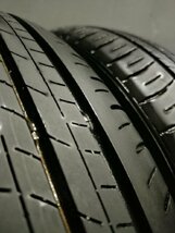 DUNLOP ENASAVE EC300+ 165/65R14 14インチ 夏タイヤ 4本 22年製 バリ溝 トール ルーミー ブーン ソリオ タンク等　(VTK953)_画像7