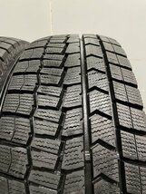 DUNLOP WINTER MAXX WM02 205/65R16 16インチ スタッドレス 2本 22年製 バリ溝 ヤリスクロス 10系アルファード ティアナ等　(KTI021)_画像3