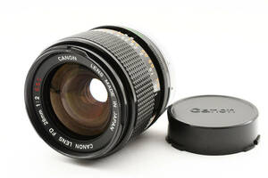 ★希少美品★Canon キヤノン FD 28mm F2 S.S.C. 広角単焦点レンズ★　R4678＃6200