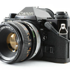 ★訳あり大特価★キヤノン Canon AE-1 PROGRAM ブラック＋FD 50mm F1.8 ★ R4564＃330の画像1