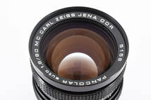 ★希少品★カールツァイス パンカラー CARL ZEISS JENA DDR PANCOLAR auto 80mm F1.8 MC M42★　R4754＃8103_画像10