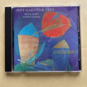 [ピアノトリオ] JEFF GARDNER TRIO / CONTINUUM ジェフ・ガードナー　寺島靖国本