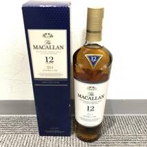 27852☆MACALLAN マッカラン 12年 ダブルカスク シングルモルト スコッチウイスキー 700ml 40%_画像1