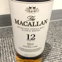 27852☆MACALLAN マッカラン 12年 ダブルカスク シングルモルト スコッチウイスキー 700ml 40%_画像4