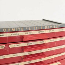 OHMITE社製LITTLE DEVILS パーツキャビネット/アメリカ インダストリアル ツールケース 収納 部品入れ ディスプレイ 雑貨 #502-039-589_画像2