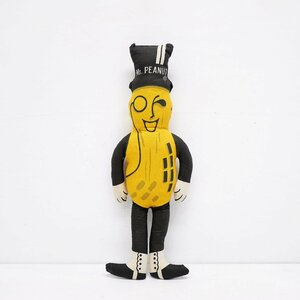 1970's ヴィンテージ Mr.PEANUT 人形 / ミスターピーナッツ PLANTERS マスコットキャラクター ノベルティグッズ 置物 #506-039-432