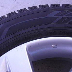 195/65R16 ice GUARD 6 IG60 21年製 スタッドレス ライズ純正アルミ 4本セット バリ溝 中古の画像9