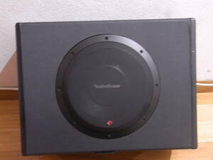 RockfordFosgate Rockford PUNCH P300-10 maximum output 600W amplifier built-in large diameter 25cm Powered Subwoofer ( amplifier built-in woofer ) used 