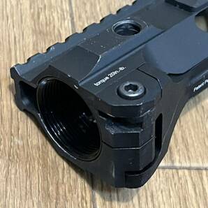 IRON AIRSOFT FORTIS BAD 556Switch M-LOK RAIL 6.7in PTW トレポン wa m4 ハンドガードの画像5