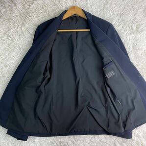 美品!!!爽やか春ジャケ◎ESSENTIALS ZARA テーラードジャケット ネイビー ブレザー Mサイズ ザラ メンズの画像5