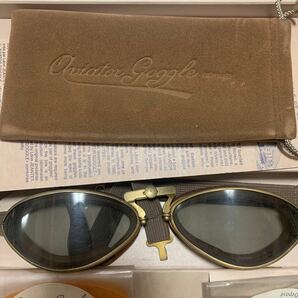 アビエイター ゴーグル Aviator Goggle フランス製 leon jeantet 製 lotus seven スーパーセブン セブン ２個セットの画像6