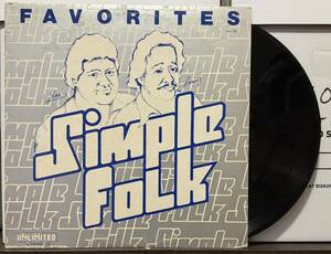 AOR Hawaii LP Mellow Hawaiian Simple Folk/Favorites　ハワイレコード