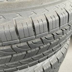 ★手渡し限定★ハイエース中古タイヤ★YOKOHAMA GEOLANDER H/T 195/80R15 107/105L LT ヨコハマタイヤ ジオランダー★純正ホイル付★の画像4