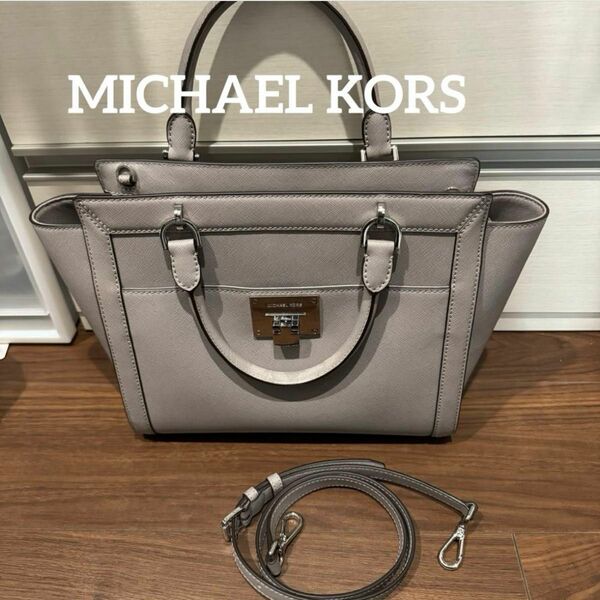 超美品 MICHAEL KORS マイケルコース ハンド ショルダー バッグ