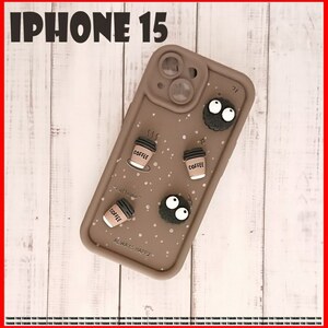 iPhone15 ケース U77 ブラウン シリーズ 新着 未使用 高級感 韓国風 ファッション 保護 おしゃれ 衝撃吸収 カッ