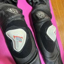 ◆ARLEN NESS MFJ公認 2Pセパレートレーシングスーツ EU-Sサイズ ブラック USED品◆膝にHYODバンクセンサーつき_画像7