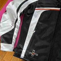 ◆ HYOD ST-S D3O テキスタイルメッシュジャケット Lサイズ USED品◆ブラックホワイトhyodオレンジ_画像4