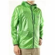 ◆Mountain Hardwear ゴーストライトジャケット OE6498 Cyber Green Mサイズ USED美品◆ポケッタブル_画像9