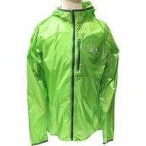 ◆Mountain Hardwear ゴーストライトジャケット OE6498 Cyber Green Mサイズ USED美品◆ポケッタブル_画像7