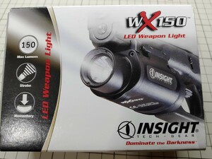 実物 INSIGHT WX150 150ルーメン ストロボ機能 検索用/surefire x300 ストリームライト ウェポンライト