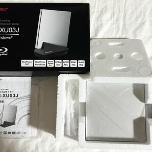 パイオニア Pioneer ポータブル ブルーレイドライブ BDR-XU03J BD DVD Win/Mac対応 中古 付属品完備の画像3