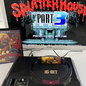 ★MD メガドライブ スプラッターハウス PART 2 3 セット ナムコ namco SPLATTERHOUSE まとめて 箱 説明書 リック ホラーの画像6