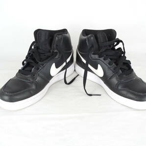 MK5252*NIKE*ナイキ*レディースハイカットスニーカー*US6.5-23.5cm*黒の画像7