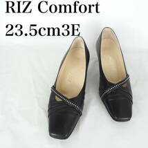 MK5378*RIZ Comfort*リズ コンフォート*レディースパンプス*23.5cm3E*黒_画像1