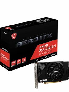 新品未使用 AMD RADEON RX6400 aeroIt 4gs1 