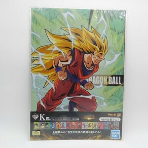 一番くじ ドラゴンボール 超戦士バトル列伝Z K賞 クリアファイル 悟空ヒストリー 超サイヤ人3＆サングラス 【大阪】【3LC-004】