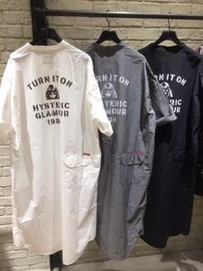 * new goods unused * Hysteric Glamour shirt One-piece 