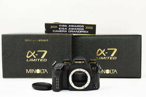 ★箱付き美品★Minolta ミノルタ α-7 LIMITED #3780#0681A