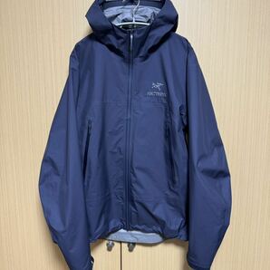 極上美品 Arc'teryx BETA JACKET Black Sapphire アークテリクス ベータジャケット ブラックサファイア　『M』 国内正規品 胸ロゴ 2022年