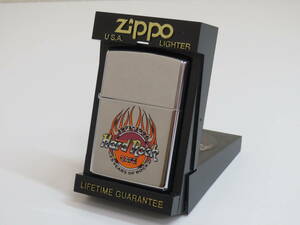 (e-6)　ZIPPO　ジッポ　ハードロック カフェ　オイルライター　1996年