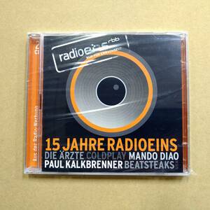 未開封 V.A. / 15 JAHRE RADIOEINS [2CD] 2012年 ドイツ輸入盤 Die Arzte/Mando Diao/Coldplay/Arctic Monkeys/Beatsteaks/他