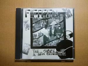 FIFTEEN/The Choice Of A New Generation [CD] 92年盤 Lookout! Records #65CD Crimpshrine