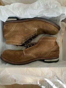 visvim BRIGADIER BOOTS MID-FOLK CAMEL M10 FLUXUS泥染　藍染中村ヒロキICT FIL