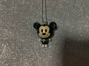 期間限定格安セール 本物 スワロフスキー社(Swarovski) 廃盤品コレクター品 ディズニーコラボ Mickey Cuties Black ペンダント