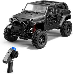 【未開封、裸パッケージで発送】 MN-128 ブラック 1/12スケール 4WD RTR ラジコン ドラッグブレーキ搭載