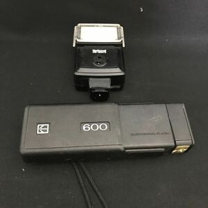 【W652】National ストロボ 2個セット /PE-200S Kodak Tele EKTRALITE 600 ナショナル ジャンク