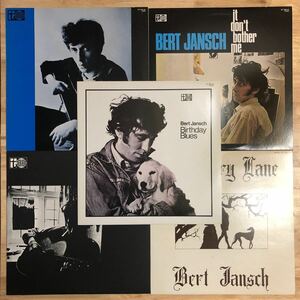 LP BERT JANSCH バート・ヤンシュ 5枚セット 若者の不思議な世界('65) 自由と魂('65) 自画像('66) BIRTHDAY BLUES('69) ROSEMARY LANE('71)