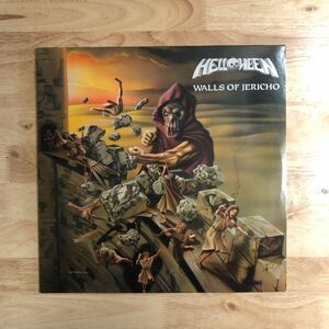 LP beautiful name of product bending. storm . record First!! HELLOWEEN/WALLS OF JERICHO[GERMANY original : first year '85 year PRESS: both sides SNB stamp : inner *s Lee vu attaching ]