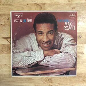 LP MAX ROACH/JAZZ IN 3/4 TIME[US盤:EmArcy'57年作:MONO:両面MASTERDISK刻印:SONNY ROLLINS(ts)KENNY DORHAM(tp)GEORGE MORROW(b)]