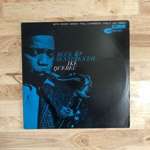 LP DMMカッティング高音質盤 GRANT GREENの鋭いギターが冴える名作 IKE QUEBEC/BLUE & SENTIMENTAL[FRANCE盤:'86年PRESS:BLUE NOTE 84098]