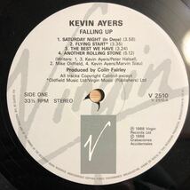 LP MIGUEL HERREROのリゾート感あるスパニッシュギターが気持ち良い傑作 KEVIN AYERS/FALLING UP[UKオリジナル:初年度88年PRESS:INNER SLV]_画像5