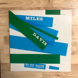 LP MILES DAVIS/BLUE HAZE[US盤:PRESTIGE'54年作:OJC/厚紙ジャケット:BCなし:CS付き:JOHN LEWIS,HORACE SILVER,ART BLAKEY,MAX ROACH]