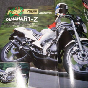 月刊 オートバイ 1990年10月 国産車総図鑑 平忠彦 R1-Z NR500 俺達のサーキットの画像6